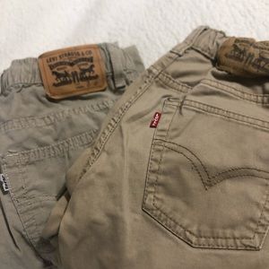 Levi’s Boys Khaki Pants Size 14 with 27 Waist